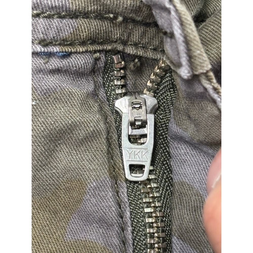 Anthropologie The Wanderer Camo Wide Leg Utility Pants Green Grey Womens 31X27 - Picture 2 of 11